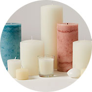 we have all kinds of candles for your big day