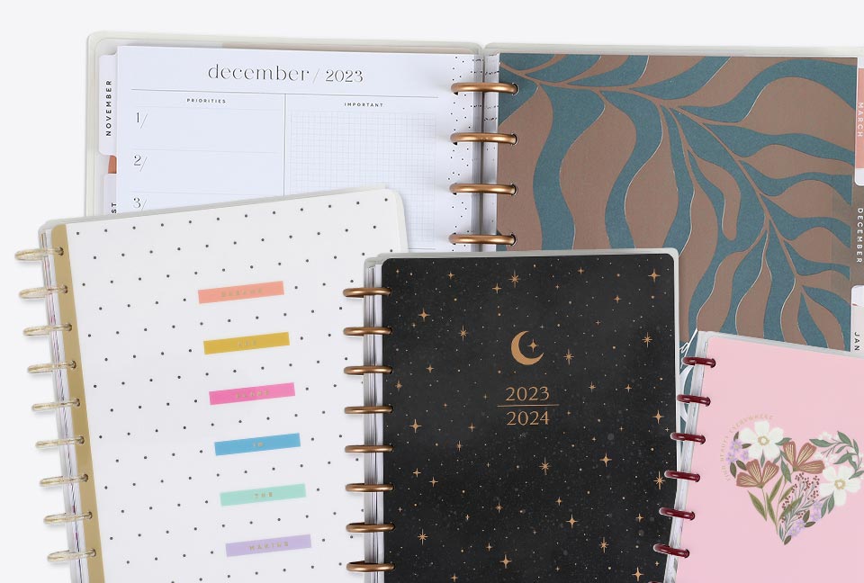 Mini, Classic or Big Happy Planners are availble at JOANN