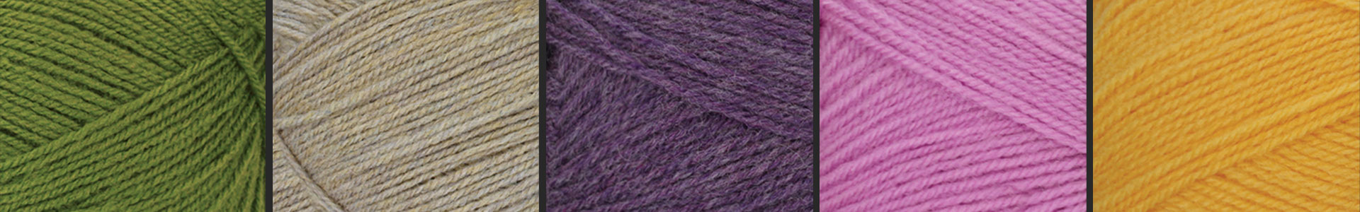 Wendy Wools logo with different colored yarns