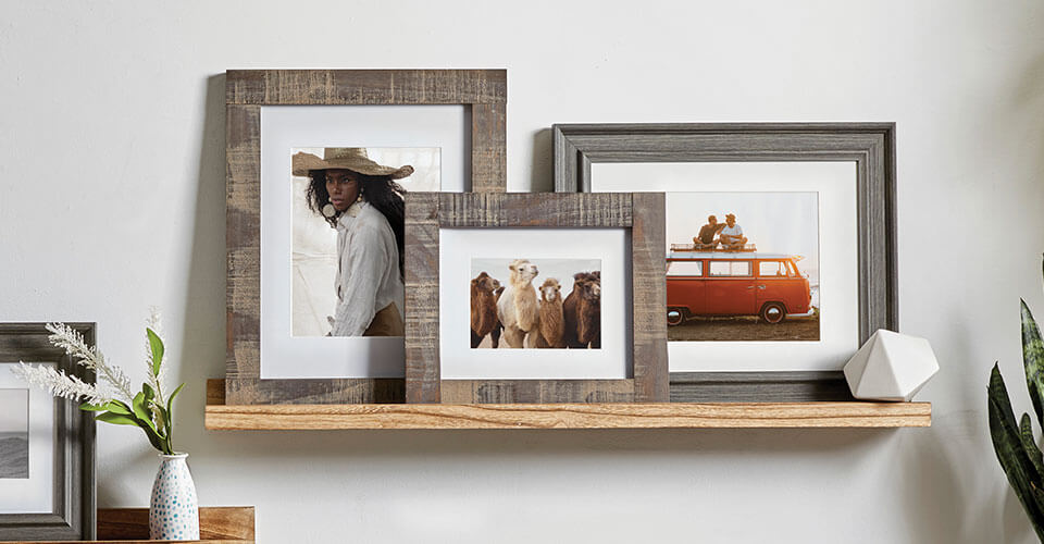 We have all the frames you need to create a beautiful gallery wall.