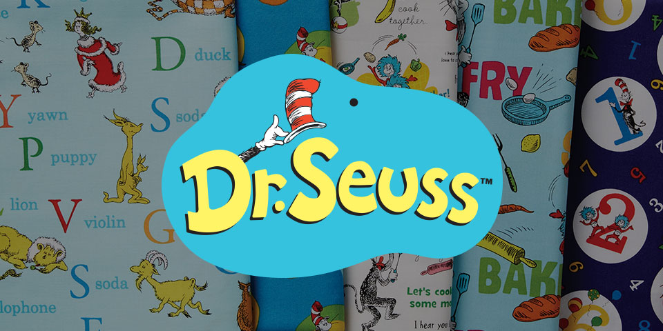 Dr Seuss fabrics & activity kits