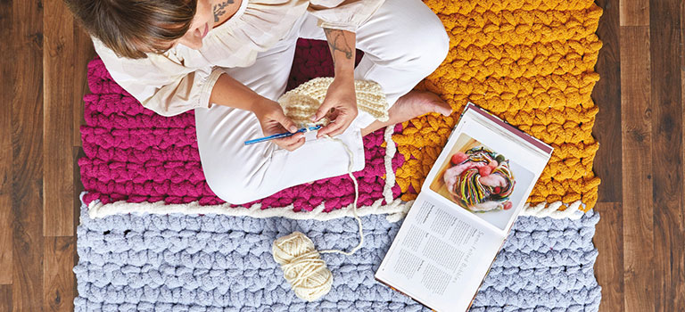 Save a ton on everything Bernat® from Extra Thick to Macrame!