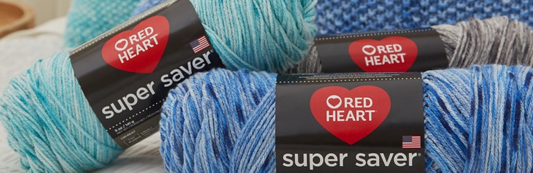Knit or crochet your next project with America's favorite yarn, Red Heart & get inspired with JOANN.
