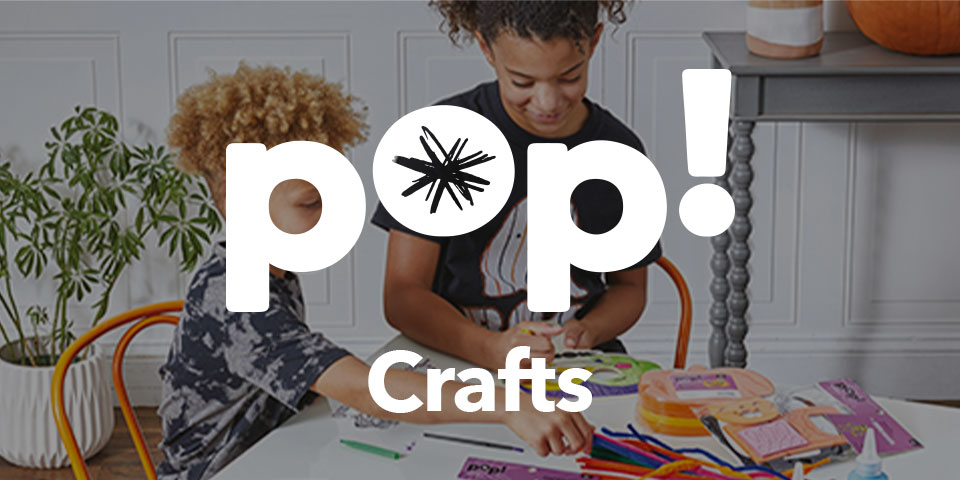 Kids Crafts POP! kits, activities & games