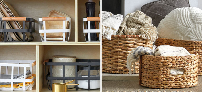 We have a variety of storage solutions for every room of your home!