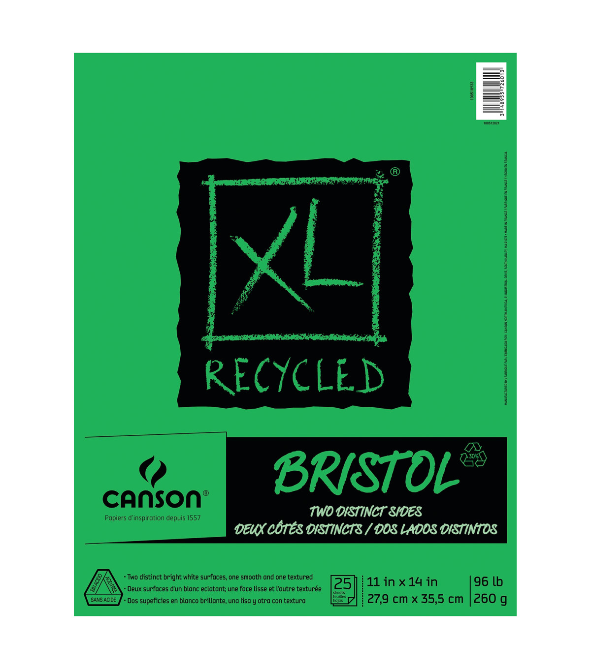 Canson Smooth Vellum Bristol Paper Pad 11"X14" JOANN