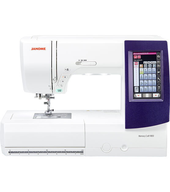 Janome Memory Craft 9850 Sewing & Embroidery Machine
