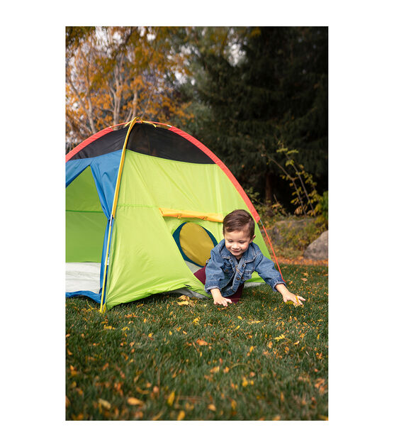 Pacific Play Tents 58" x 46" Multicolor Super Duper 4 Kid Dome Tent, , hi-res, image 8
