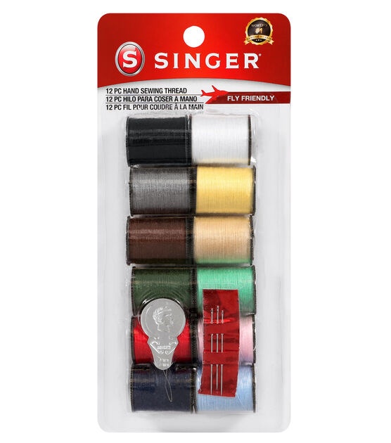 10pcs Mixed Color Sewing Thread Set For Hand/machine Sewing