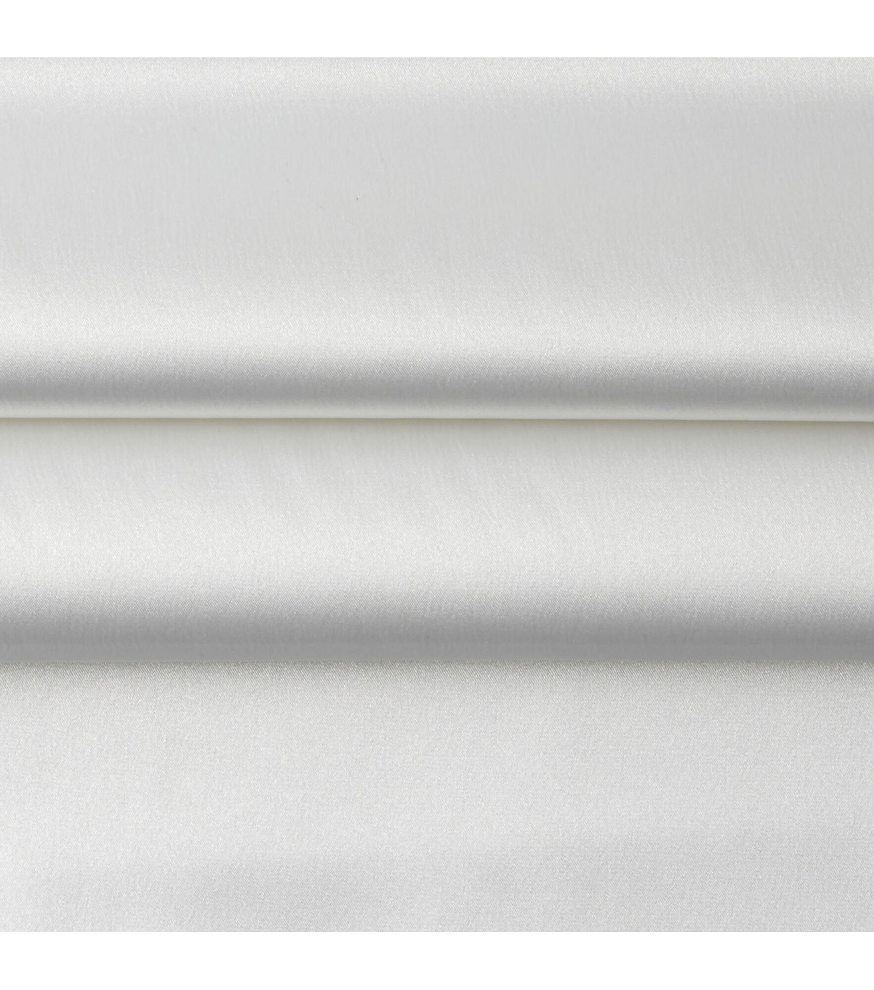 Casa Collection Stretch Satin Fabric Solids, Bright White, hi-res