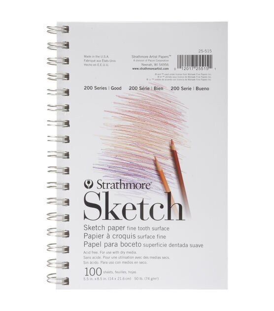 5.5 x 8.5 Fully Custom Sketchbook - Sketch for Schools