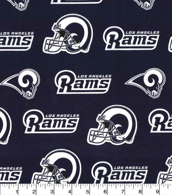 Fabric Traditions Los Angeles Rams Cotton Fabric, , hi-res, image 2