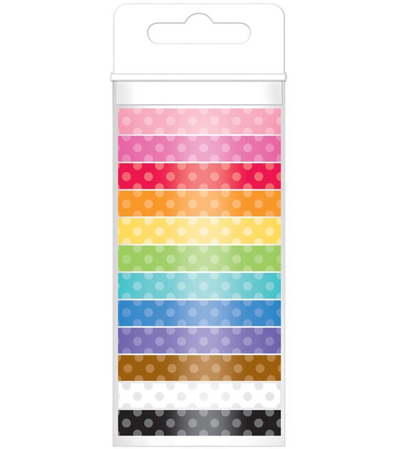 Doodlebug Monochromatic Washi Tapes - Polka Dots, , hi-res, image 2