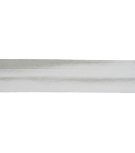 Wrights Metallic Pleather Belting Trim 1.5'' Silver, , hi-res, image 2