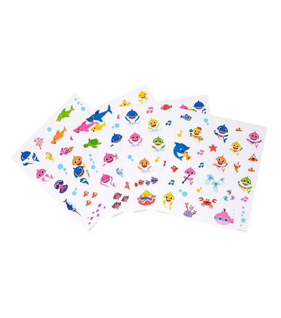 Crayola 50ct Baby Shark Color & Sticker Book, , hi-res, image 4