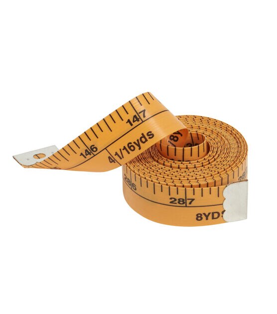 Dritz 288" Yardage Marked Tape Measure, Orange, , hi-res, image 3