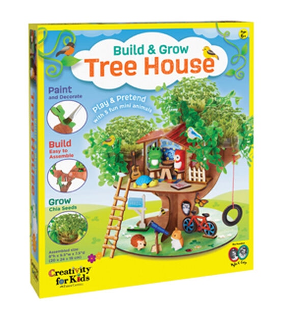 Faber-Castell 12" x 10.5" Build & Grow Tree House Kit