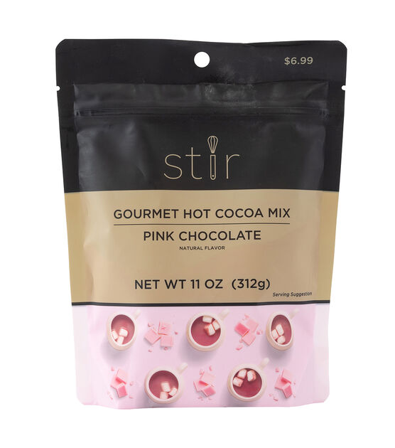 11oz Pink Chocolate Gourmet Hot Cocoa Mix by STIR