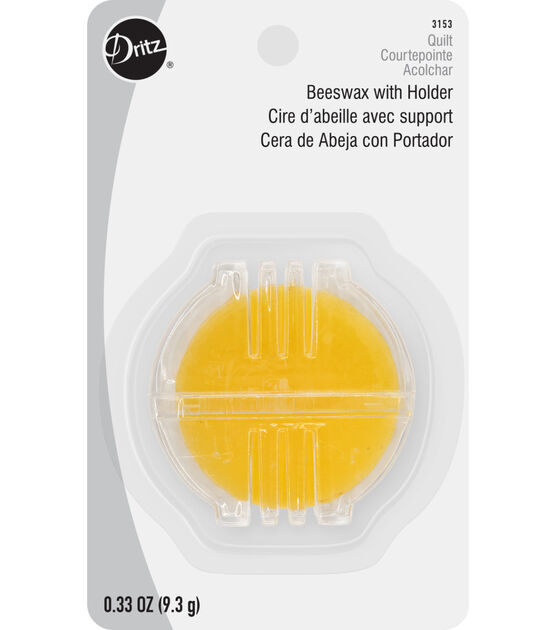 Dritz Quilting Beeswax W/Holder
