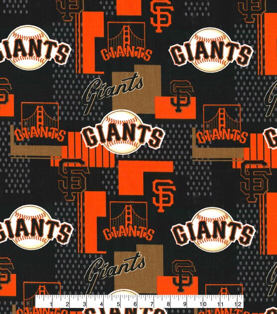 Fabric Traditions San Francisco Giants Cotton Fabric Patch, , hi-res, image 2