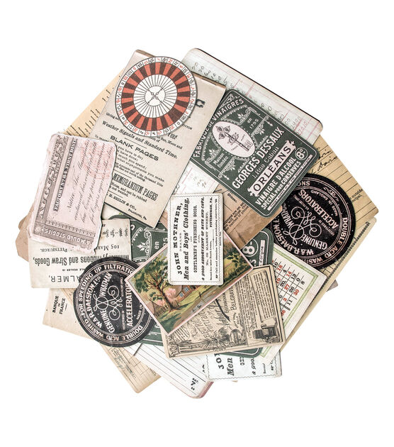 Tim Holtz Idea ology 33pc Die Cut Collector Layers, , hi-res, image 2