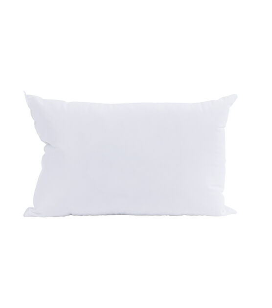 Weather Soft Pillow 100 Polyester Filling 12 X 18 Rectangle