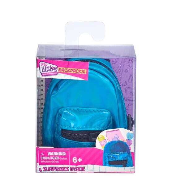 Real Littles Backpacks! One Backpack with 6 Surprises to Collect! Colors  are Vary