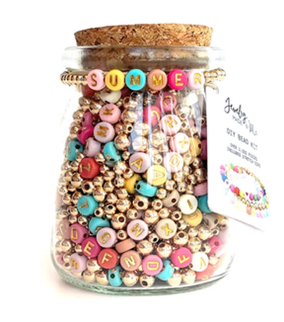 Jewelry Made by Me Summer Jar DIY Bead Kit