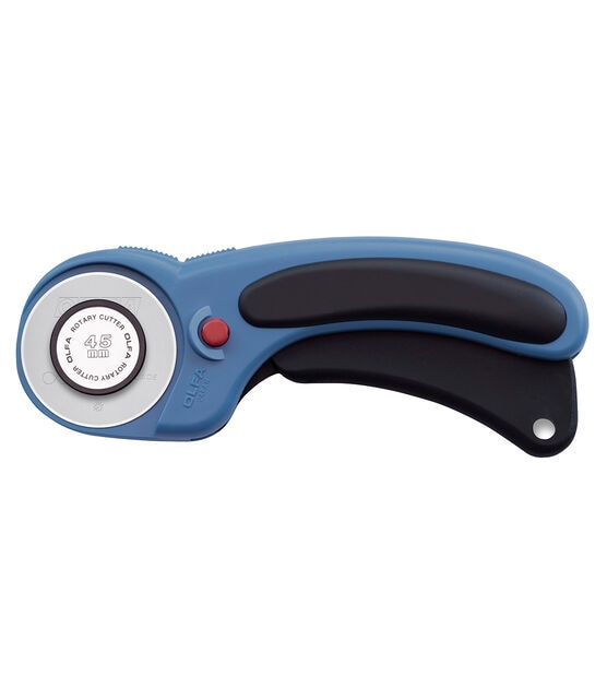 Olfa 45mm Rotary Cutter Navy, , hi-res, image 2
