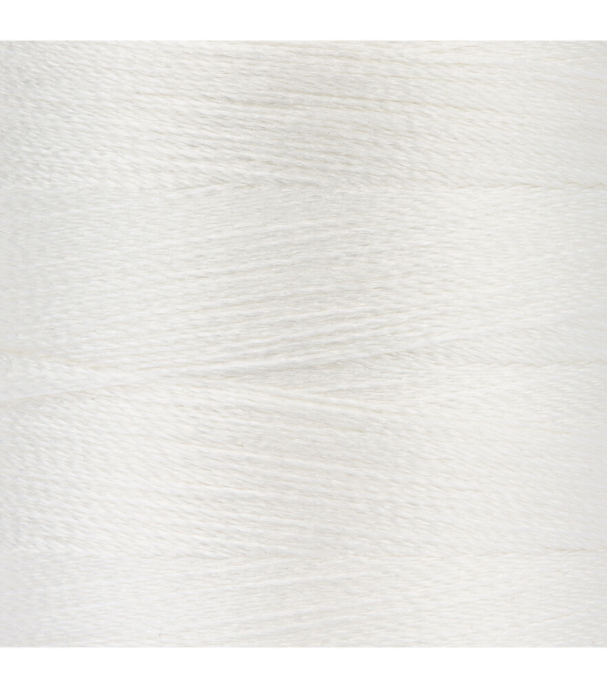 Coats & Clark 110yd Mini King Multicolor 40wt Polyester Thread, 470 Winter White, swatch, image 1