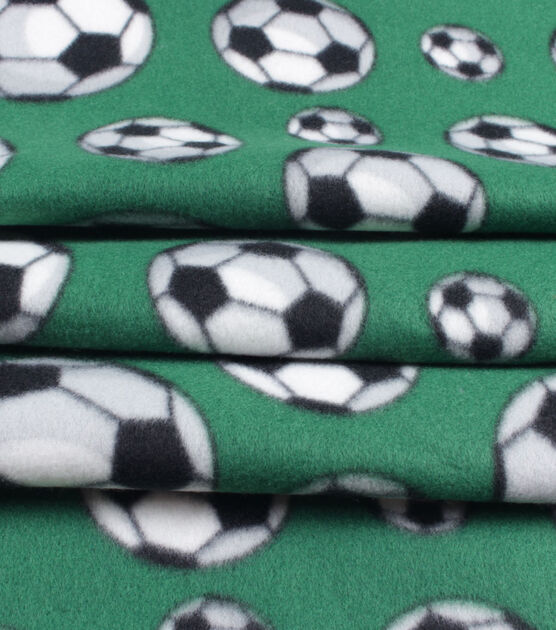 Soccer Blizzard Fleece Fabric, , hi-res, image 2
