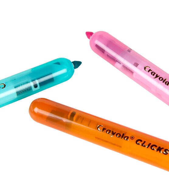 Crayola on Instagram: No more lost caps or dried-out markers! Crayola  Clicks Retractable Markers are retractable with a special ink designed to  resist drying out!
