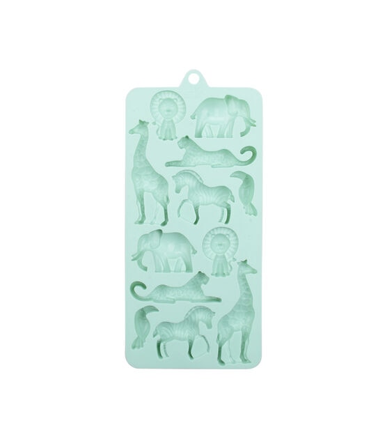 4" x 9" Silicone Safari Animal Candy Mold by STIR, , hi-res, image 5