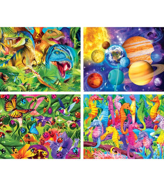 MasterPieces 8" x 10" Blues Glow in the Dark Jigsaw Puzzles 400pc, , hi-res, image 2