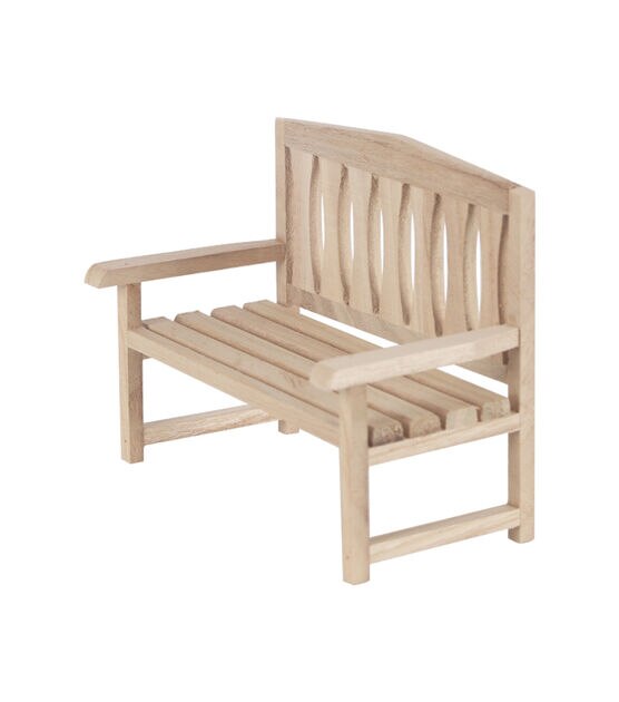 3D Wooden Furniture Bench by Park Lane, , hi-res, image 2