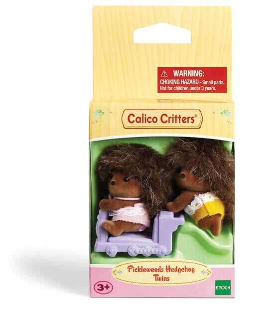 Calico Critters Pickleweeds Hedgehog Twins, , hi-res, image 3