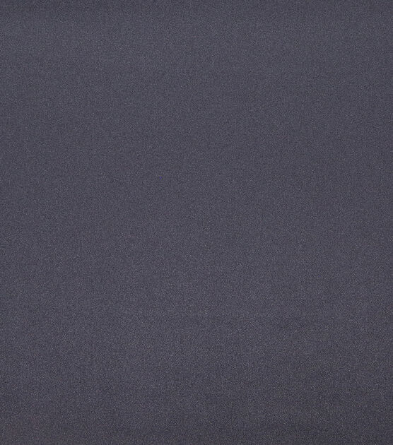Silky Solids Poly Spandex Fabric  Black, , hi-res, image 2