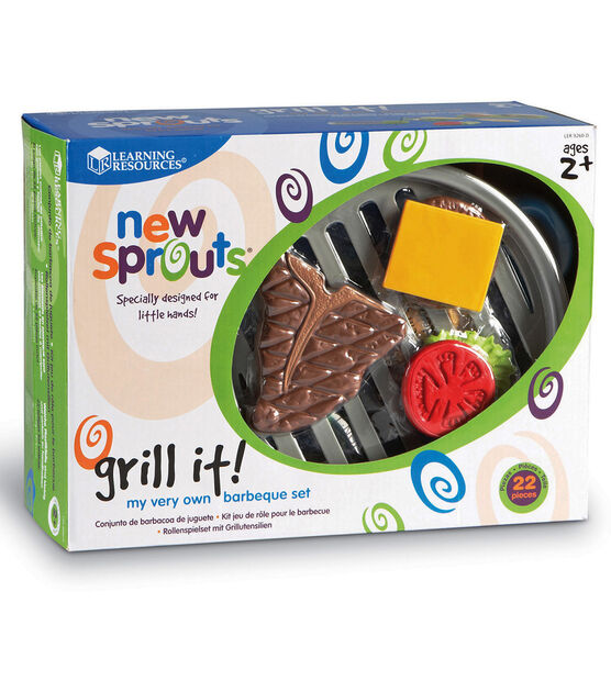 Learning Resources 22ct New Sprouts Grill it My Very Own Barbeque Set, , hi-res, image 2
