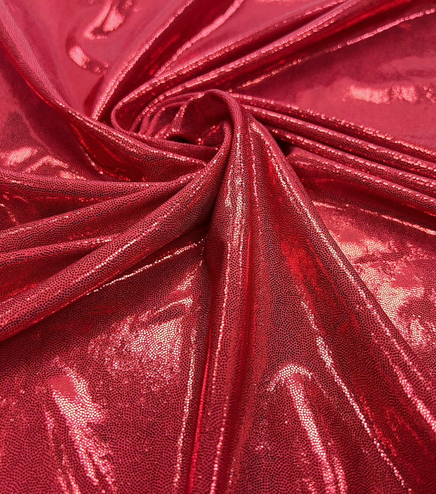Swim & Dance Knit Mystique Fabric, Volcano Red, hi-res