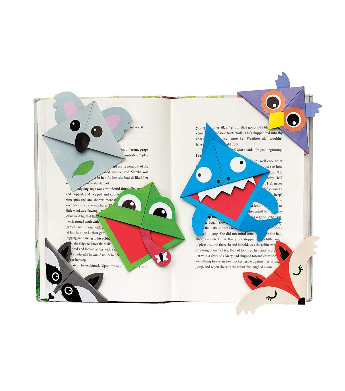 Creativity for Kids Corner Origami Creature Bookmarks | JOANN