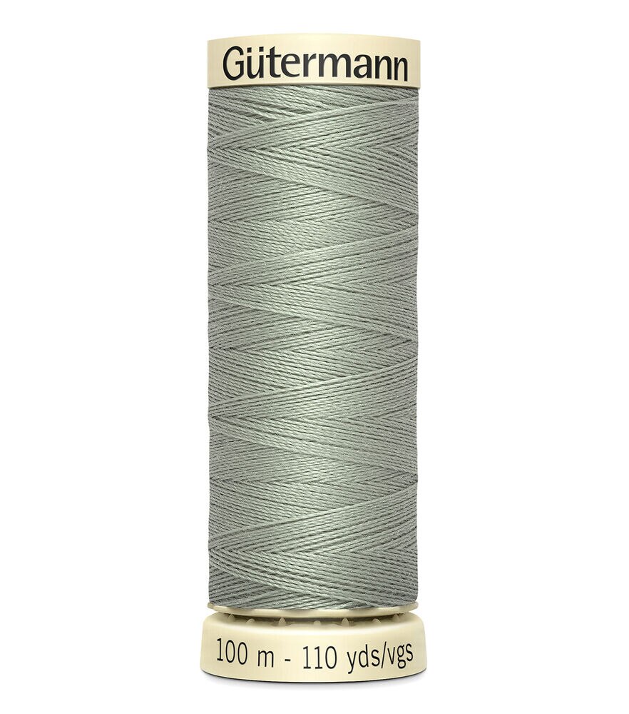 Gutermann 110yd Sew All 40wt Sew All Polyester Thread, 722 Seaweed, swatch