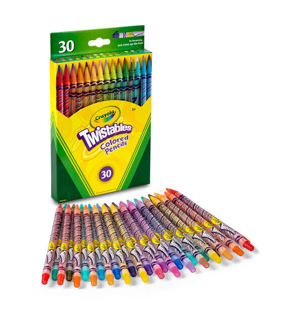 Crayola 30ct Twistable Colored Pencils, , hi-res, image 2