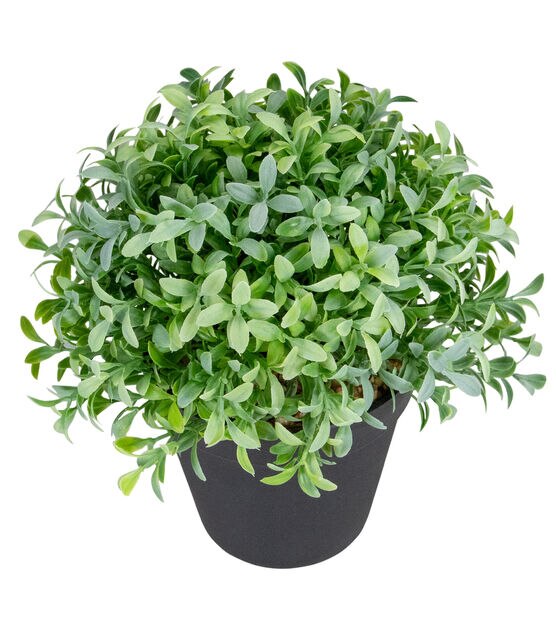 Northlight 7.5" Potted Green Artificial Boxwood Plant, , hi-res, image 3