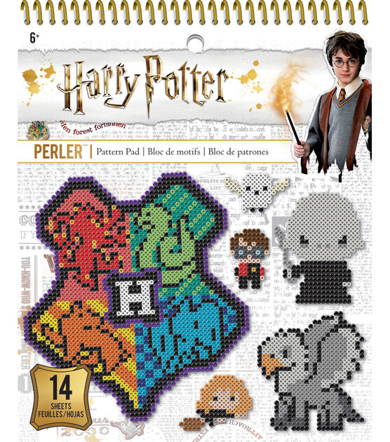 Perler 7" x 9" 14 Sheet Harry Potter Pattern Pad