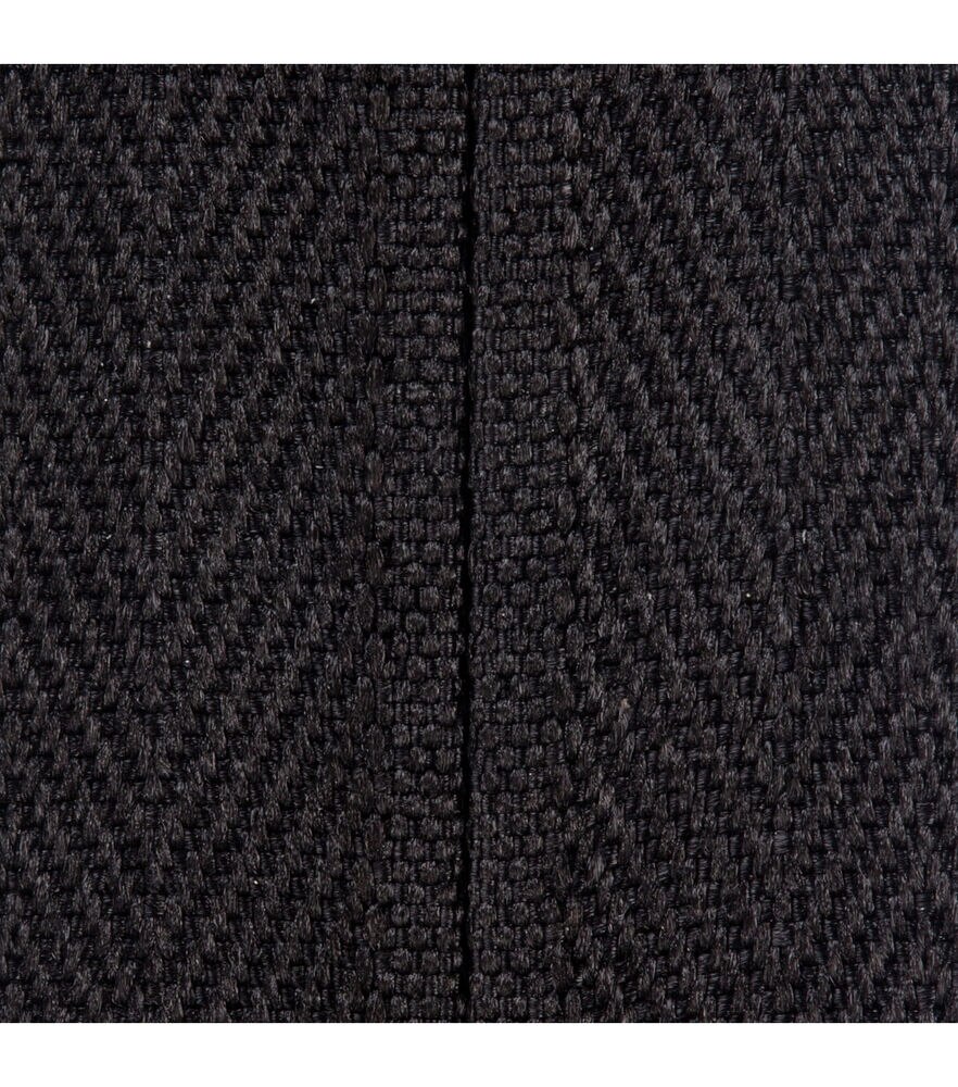 Coats & Clark Casa Invisible Zipper 22", Black, swatch, image 20