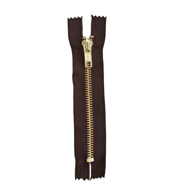 Fashion Brass Closed End 7in Brown, , hi-res, image 1
