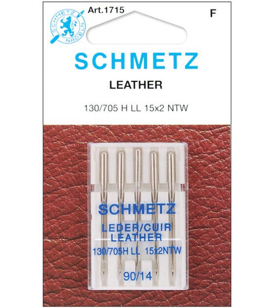 Schmetz Leather Machine Needles 5 pk Size 90/14