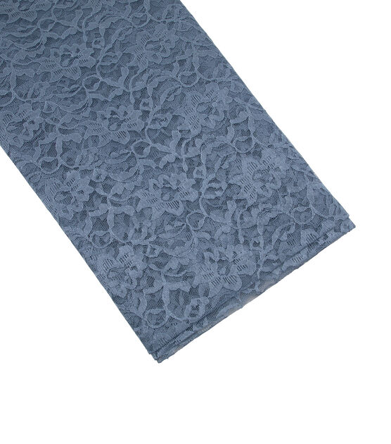 Light Blue Lace Fabric by Casa Collection, , hi-res, image 4