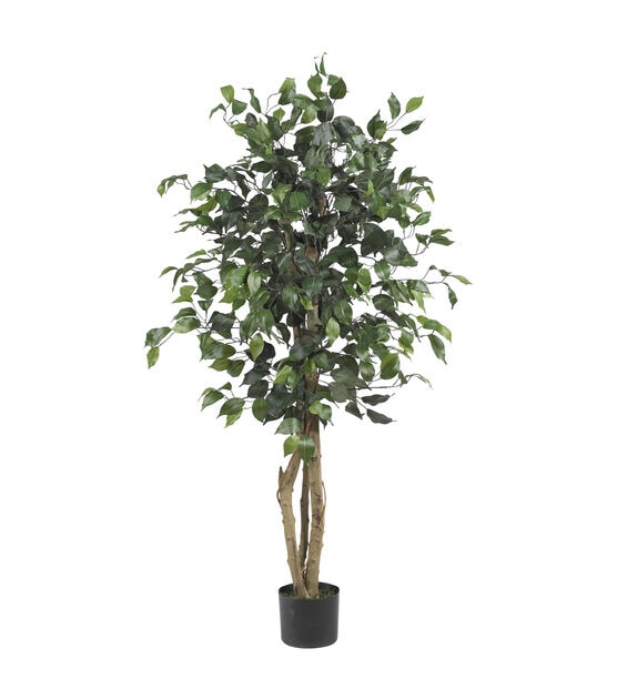 Nearly Natural 4' Ficus Silk Tree