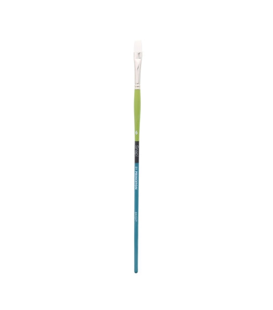 Princeton Snap! Bright Brush with White Synthetic Bristles Size 6